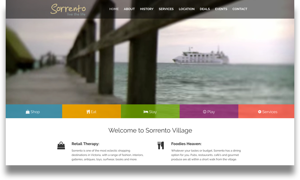 Destination Website Design (Online Tourism)